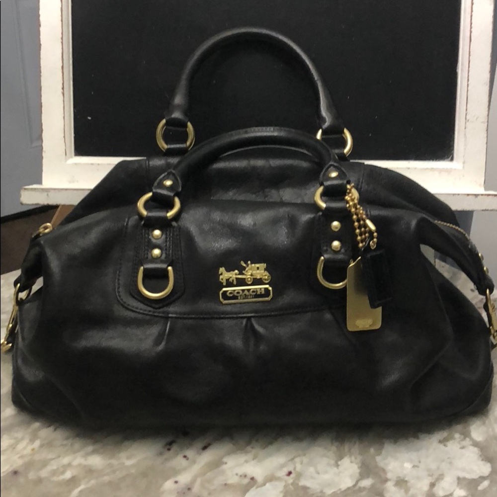 Leather Coach Satchel WEEKEND SALE!⭐️